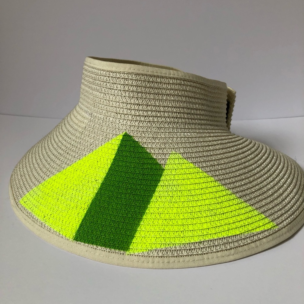 SUN VISOR  BRIM ROLL UP GEOMETRICAL